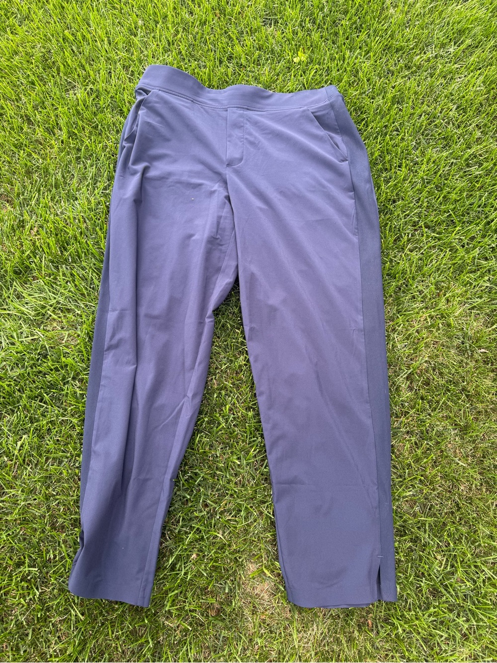 Athleta Brooklyn Pants Size 12 Navy Blue